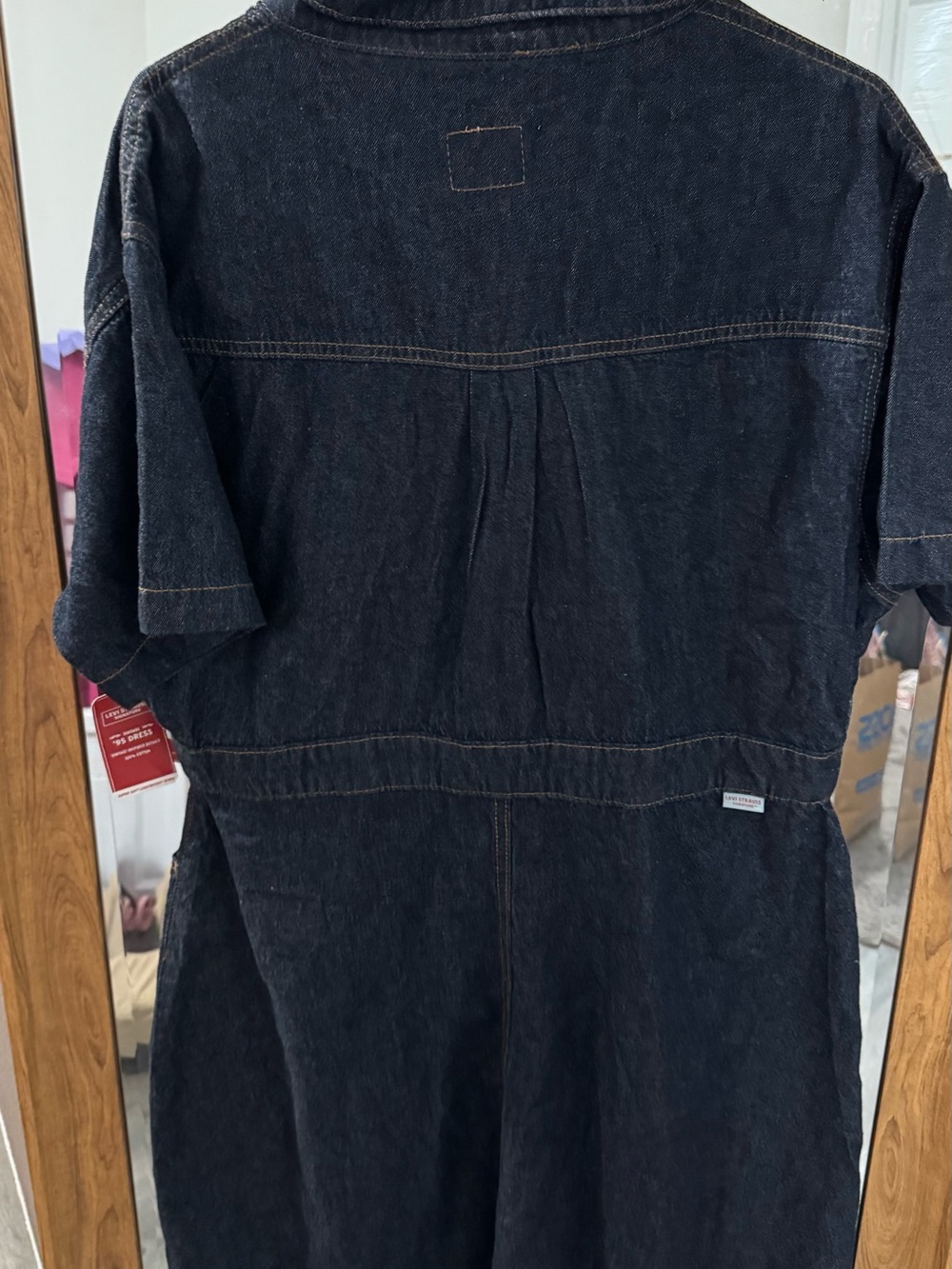 BNWT Levi's Button-Front Midi Denim Dress (Vintage ‘95 Dress) - Picture 8 of 8